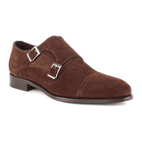 Conley Double Monk Strap // Espresso (US: 9)