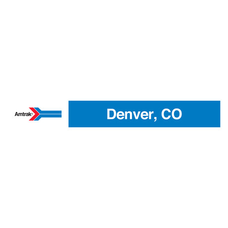Denver, Colorado // Amtrak Classic