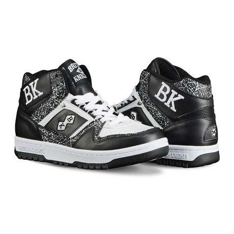 Kings Sl Sneaker // White + Black (US: 8)