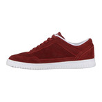 Quilts Sneaker // Burgundy + White (US: 10)