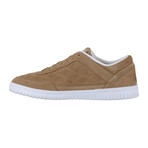 Quilts Sneaker // Dark Taupe + White (US: 9.5)