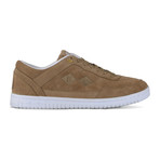 Quilts Sneaker // Dark Taupe + White (US: 8)