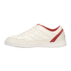 Quilts Sneaker // White + Red (US: 12)