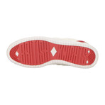 Quilts Sneaker // White + Red (US: 12)