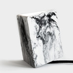 Symbiosis Triangle Plaster Table Lamp