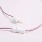 Protos Triangle Concrete Table Lamp (Black Cord)