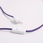 Protos Triangle Concrete Table Lamp (Black Cord)