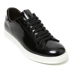 Patent Leather Sneaker // Black (Euro: 40)
