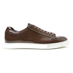 Patent Leather Sneaker // Dark Brown (Euro: 40)