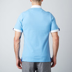 Contrast Trim Polo // Sky Blue (L)