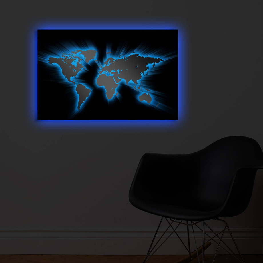 Wallity LED Canvas Art Touch of Modern