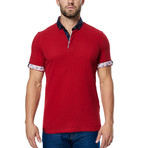 Isak Polo // Red + Multi (S)