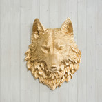 The Sierra Faux Wolf Head