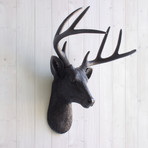 The Virginia Faux Deer Head (White)