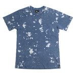 Badge Acid Pocket Tee // Indigo (S)