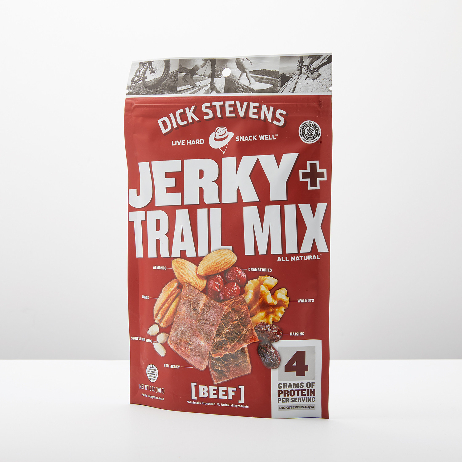 Natural Beef Jerky Trail Mix // 10 Pack - Dick Stevens - Touch of Modern