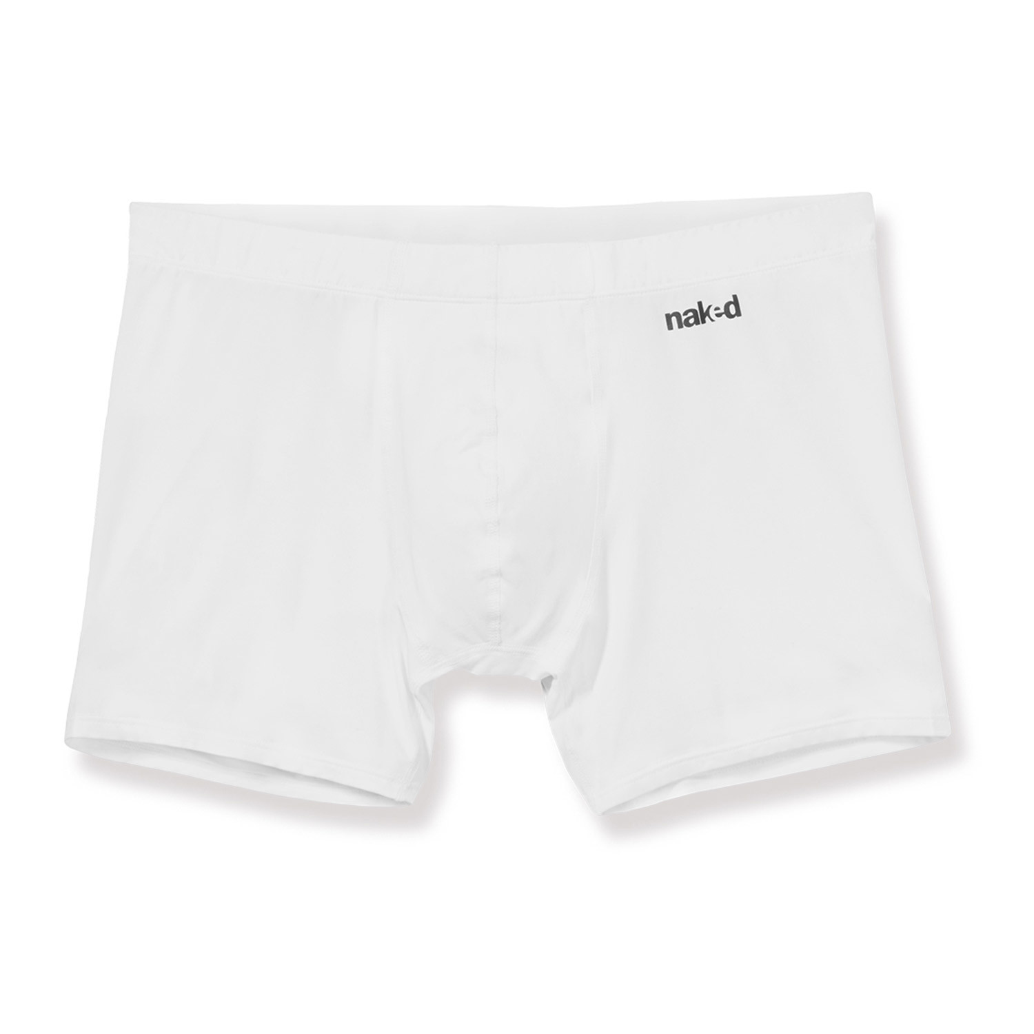 Luxury Micromodal Boxer Brief // White (S) - Naked Underwear - Touch of ...