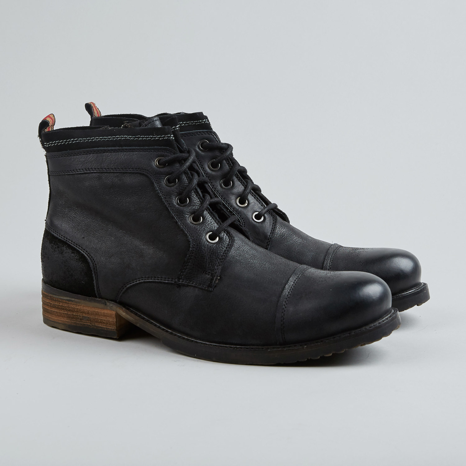 Spy Sea Cap-Toe Boot // Black (Euro: 40) - Testosterone Shoes - Touch ...