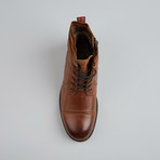 Spy Sea Cap-Toe Boot // Cognac (Euro: 43)