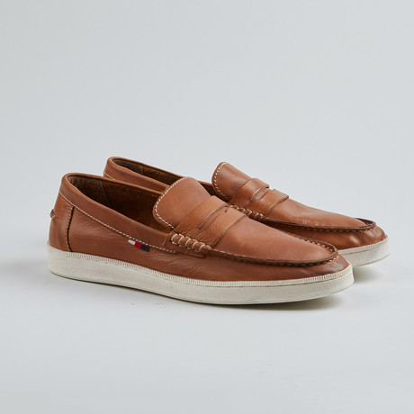 Jim Nee Penny Loafer Sneaker // Cognac (Euro: 40)