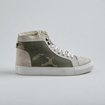 Too Day Camo High-Top Sneaker // Off White (Euro: 40)