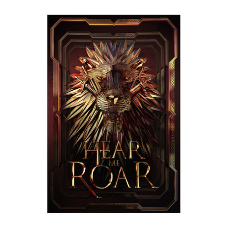 Hear Me Roar (18"W x 24"H)