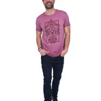 Adara T-Shirt // Bordeaux (S)