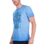 Adara T-Shirt // Blue (L)