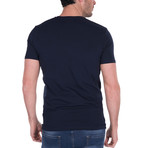 Gloriann T-Shirt // Navy (XL)