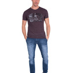 Balthasar T-Shirt // Purple (L)