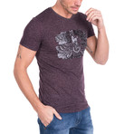 Balthasar T-Shirt // Purple (L)