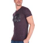 Balthasar T-Shirt // Purple (L)