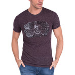 Balthasar T-Shirt // Purple (L)