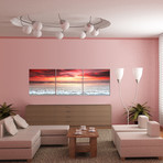 Sunset Ocean Calm (20"W x 20"H x 0.5"D)