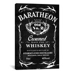 Baratheon Black Stag Whiskey (18"W x 26"H x 0.75"D)