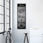 Banner of House Stark (12"W x 36"H x 0.75"D)