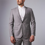 Via Roma // Classic-Fit Half-Canvas Suit // Light Grey (US: 38S)