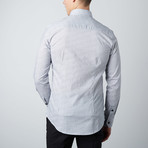Flower Derivative Button-Up Shirt // Gray (2XL)