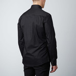 Classic Button-Up Shirt // Black (L)