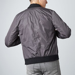 Gaudil Leather Trim Jacket // Grey (Euro: 48)