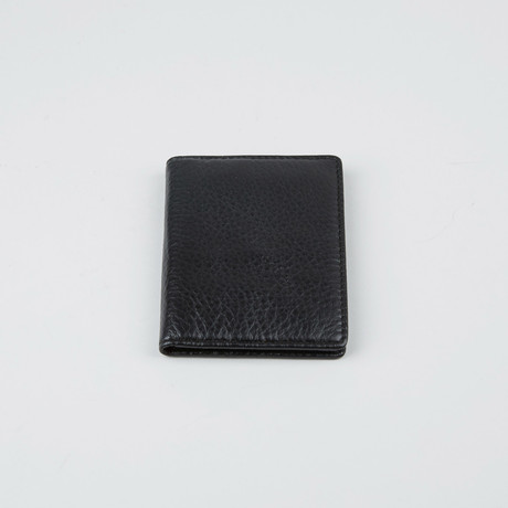 Leather Card Holder // Black