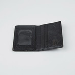 Leather Card Holder // Black