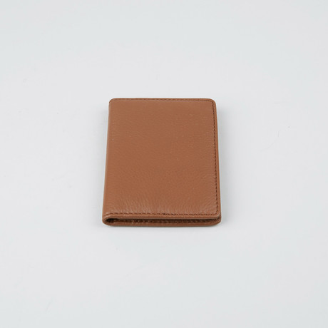 Leather Card Holder // Driftwood