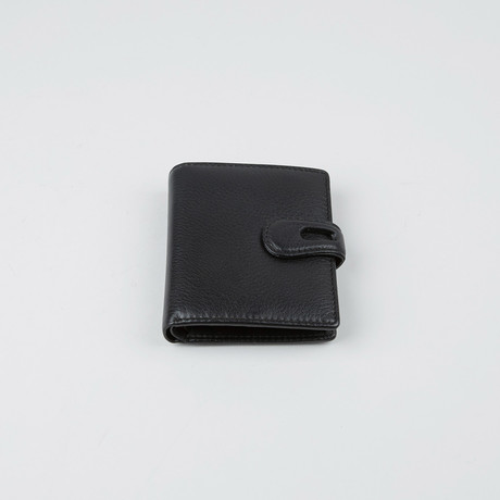 Napa Leather Wallet // Black