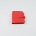 Napa Leather Wallet // Red