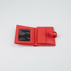 Napa Leather Wallet // Red