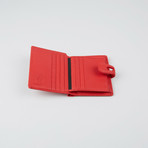 Napa Leather Wallet // Red