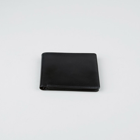Leather Wallet w/ ID Window // Black