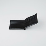 Leather Wallet w/ ID Window // Black