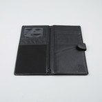 Deerskin Passport Holder // Black